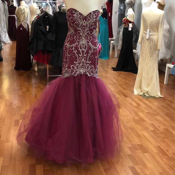 black cherry 15 dress